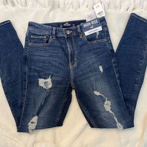 🆕🛍️Holiister high waisted skinny jeans size 7🛍️🆕